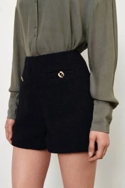 Ba&Sh Midos Shorts in Black for women