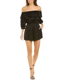 ba&sh Off-The-Shoulder Romper for women