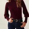 Ba&Sh Eden Sweater in Red for women