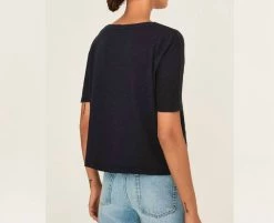 Ba&Sh Pink Tshirt In Navy for women -BaSh store 0a75d67f26fd4cb6af32ad40730c98f1 1080x