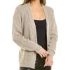 ba&sh Boris Alpaca & Linen-Blend Cardigan for women