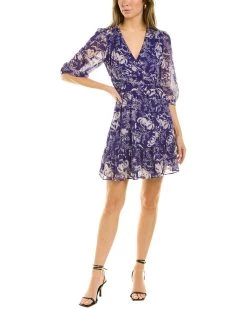 ba&sh Printed Wrap Dress for women