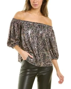 ba&sh Off-the-Shoulder Blouse for women