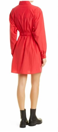 Ba&Sh Pearl Long Sleeve Shirt Dress in Jelly for women -BaSh store 2b811a41c0204deba28fd06e43e6b306 1080x