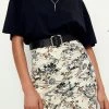 Ba&Sh Falco Mini Skirt in Ecru for women