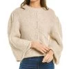 Ba&sh Oversized Alpaca & Wool-Blend Sweater for women