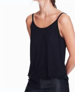 Ba&Sh Alda Vest Top In Noir for women