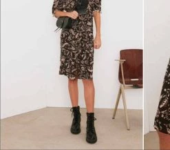 Ba&Sh Camille Skirt in Brown for women