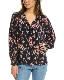 BA&SH Button-Up Blouse for women