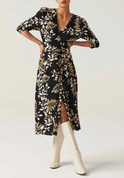 Ba&Sh Chrissy Dress in Noir for women