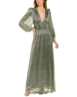 ba&sh Metallic Maxi Dress for women
