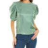 ba&sh Elbow Sleeve Linen-Blend Blouse for women