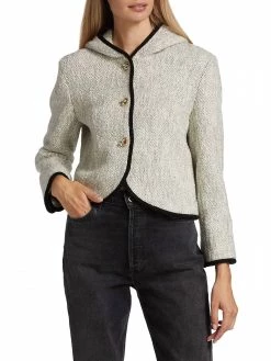 Ba&Sh Octave Jacket in Gris for women