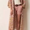 Ba&Sh Vini Kimono in Ochre for women