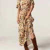Ba&Sh Candy Dress in Beige for women