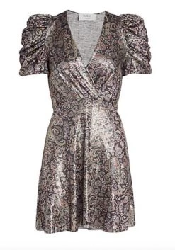 Ba&Sh Gala Printed Mini Dress in Noir for women -BaSh store d3459e5a22d94084b0e73b8f3598a8bf 1080x