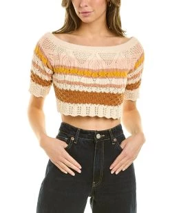 Ba&sh Cropped Sweater for women