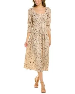 ba&sh Maya Midi Dress for women